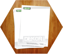 DEKOR Studio - Papier firmowy A4