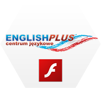 English PLUS. Centrum Językowe. Banner Flash