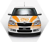 ZICOM - Skoda Fabia car sticker