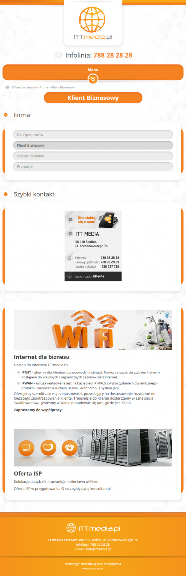 ITTmedia - RWD website. Business client