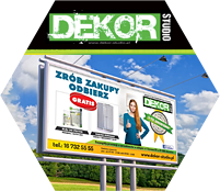 DEKOR Studio - Billboard 500x250cm 5 lat