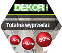 DEKOR Studio. Likwidacja magazynów. Totalna wyprzedaż