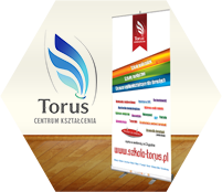 Torus. Roll-Up Biały