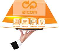 ZICOM - customer service signboard
