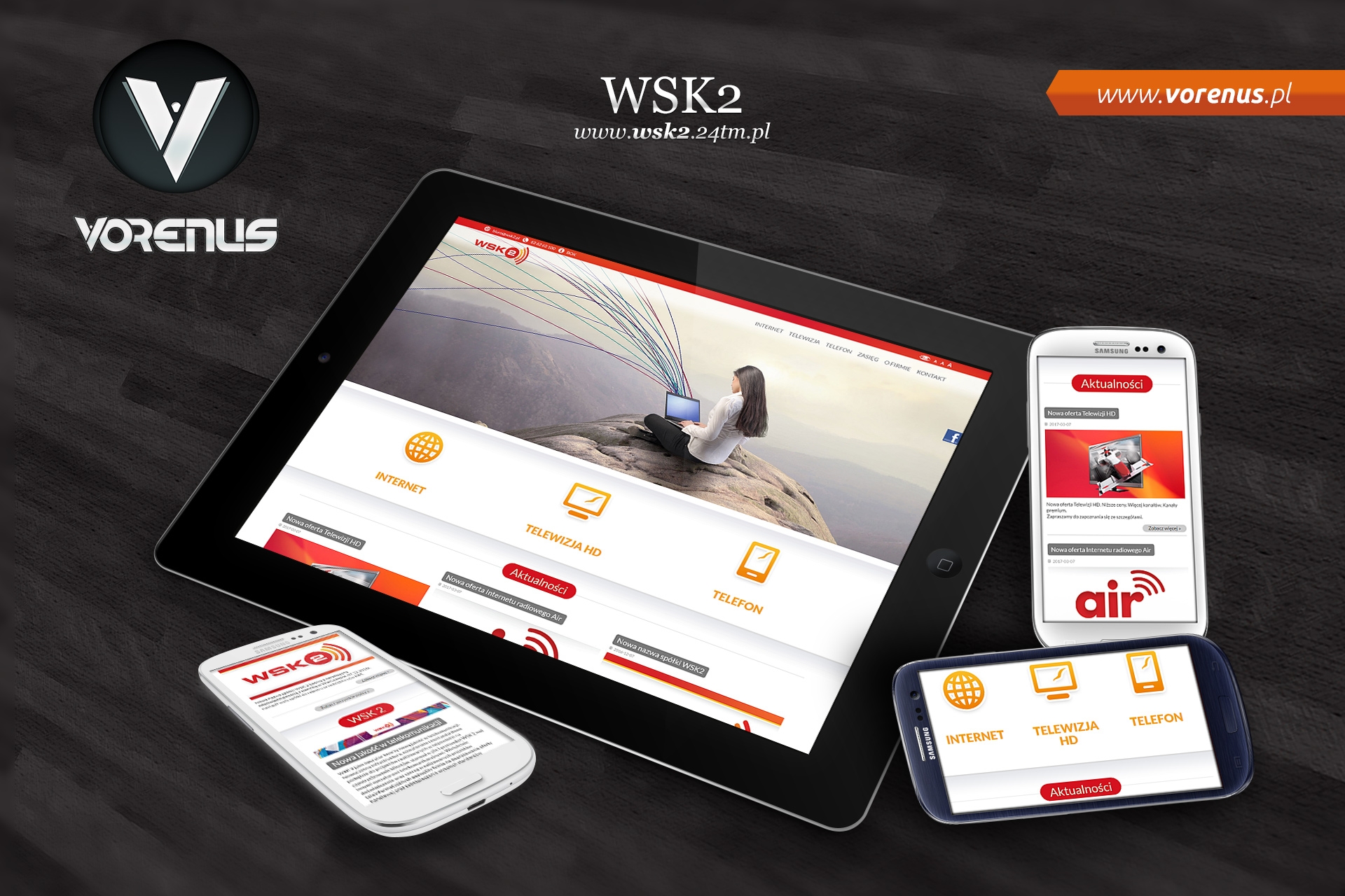 WSK2 - Prezentacja strony www. Projekt i wykonanie VORENUS Agencja Interaktywna