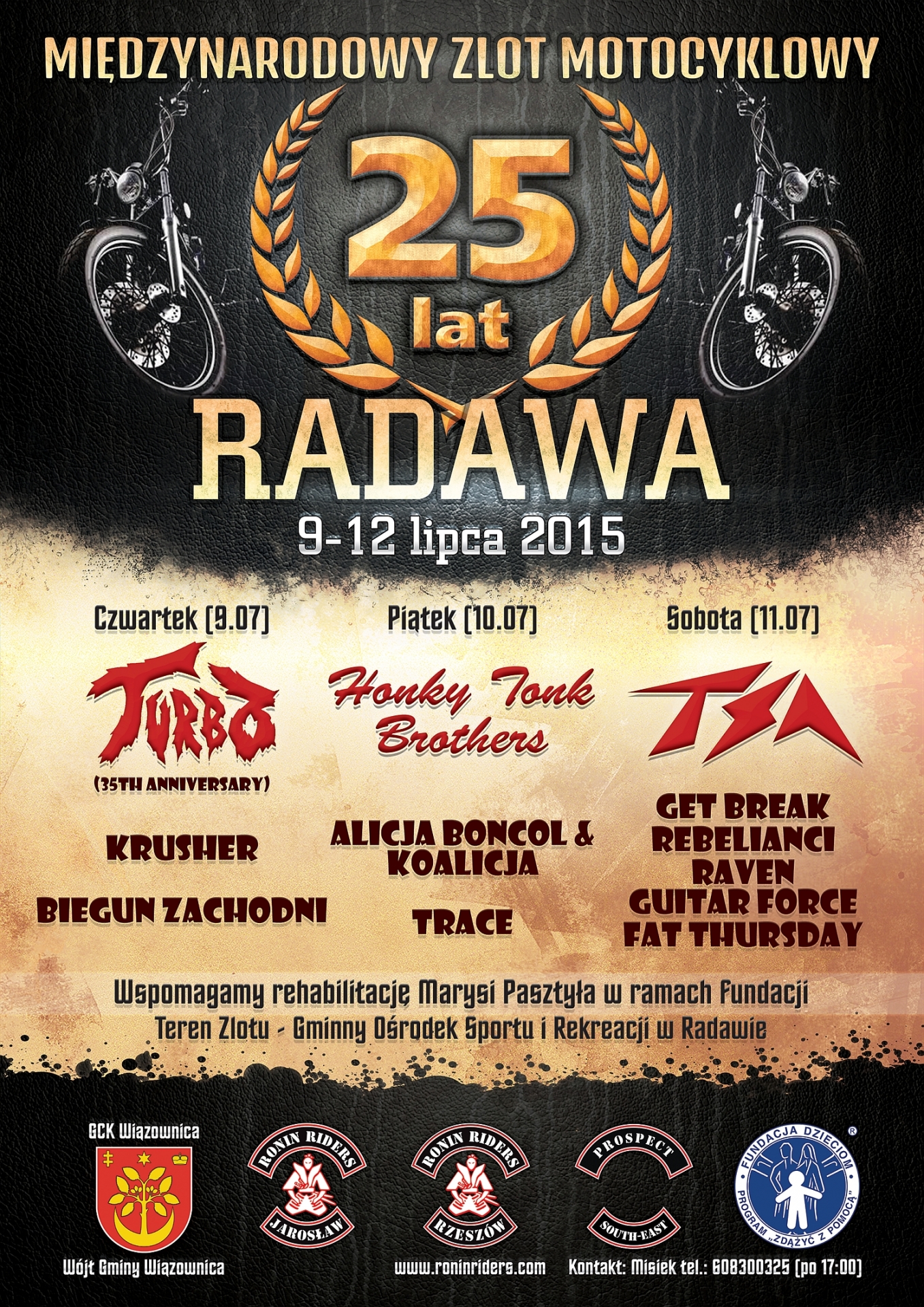 Radawa Motorcycle Rally 2015 - A3 poster
